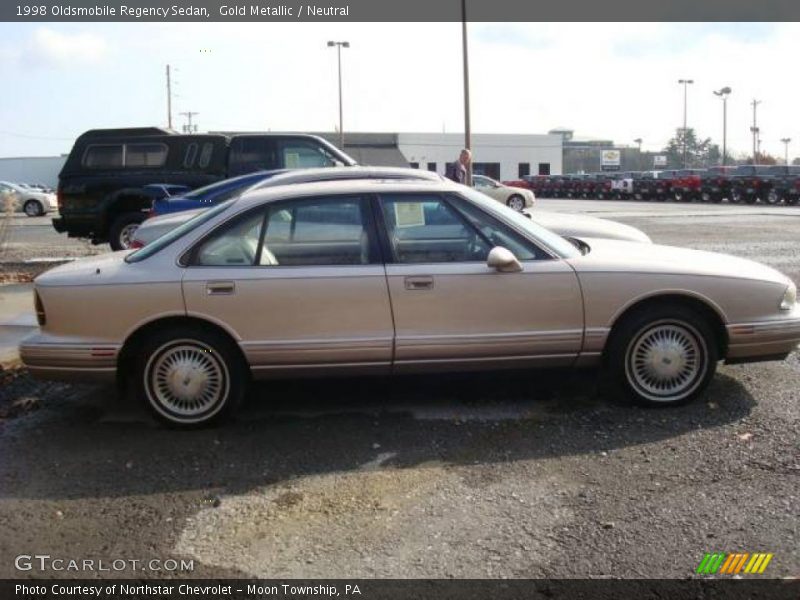 Gold Metallic / Neutral 1998 Oldsmobile Regency Sedan