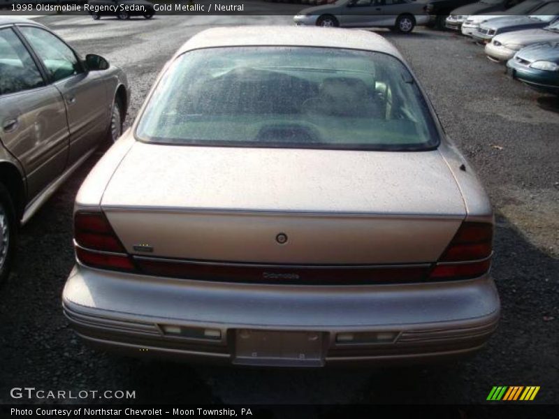 Gold Metallic / Neutral 1998 Oldsmobile Regency Sedan