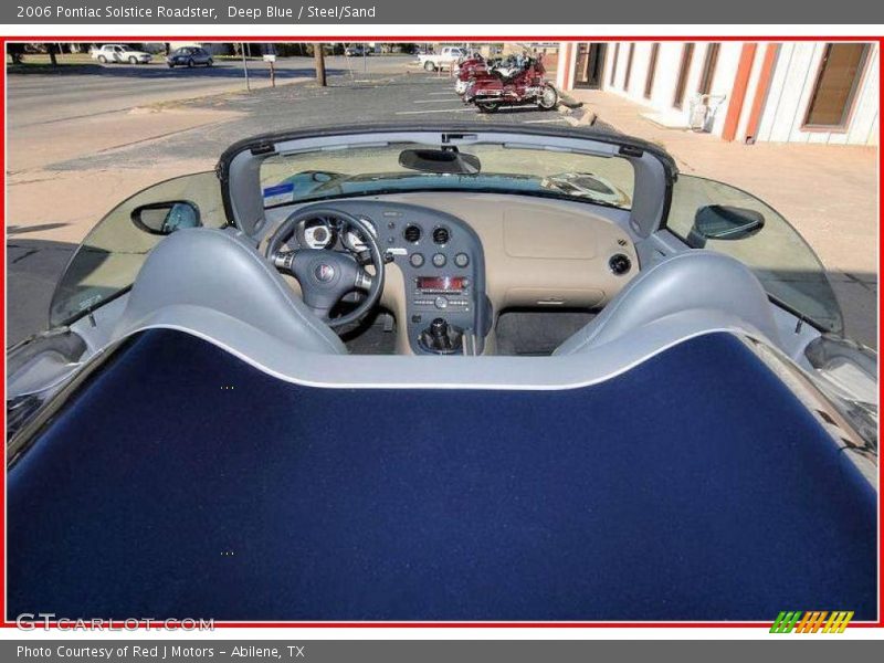 Deep Blue / Steel/Sand 2006 Pontiac Solstice Roadster