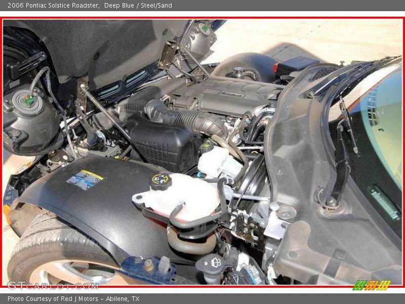 Deep Blue / Steel/Sand 2006 Pontiac Solstice Roadster