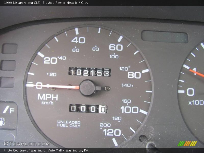 Brushed Pewter Metallic / Grey 1999 Nissan Altima GLE