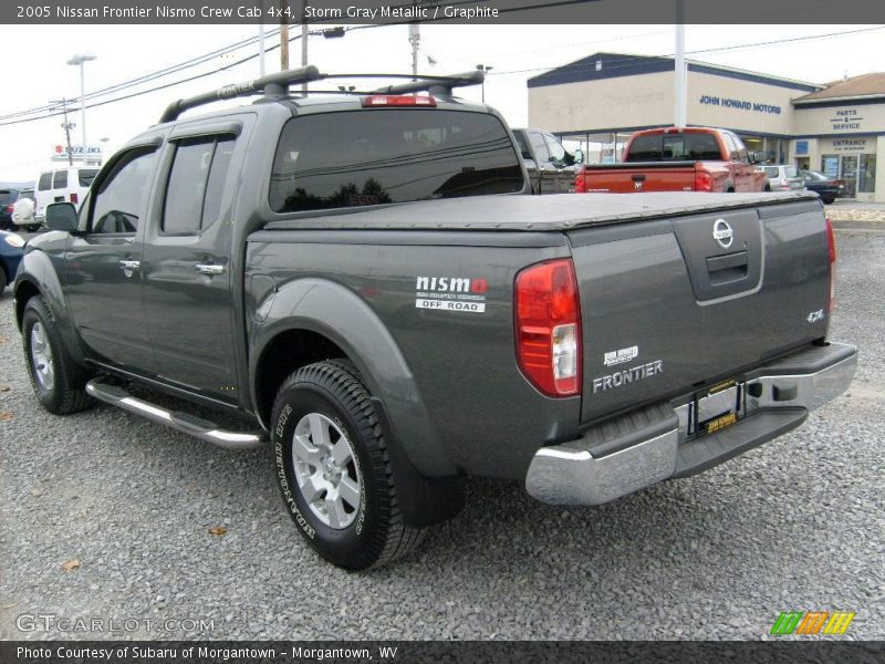 Storm Gray Metallic / Graphite 2005 Nissan Frontier Nismo Crew Cab 4x4