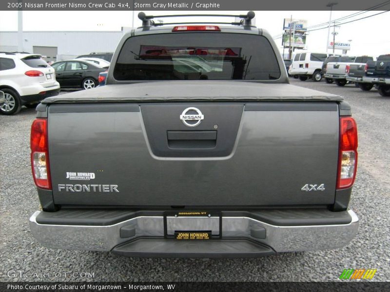 Storm Gray Metallic / Graphite 2005 Nissan Frontier Nismo Crew Cab 4x4