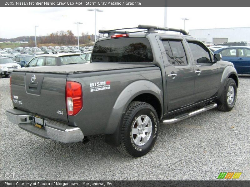 Storm Gray Metallic / Graphite 2005 Nissan Frontier Nismo Crew Cab 4x4