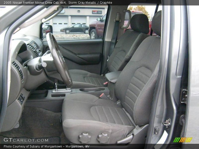 Storm Gray Metallic / Graphite 2005 Nissan Frontier Nismo Crew Cab 4x4
