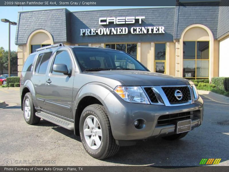 Storm Gray / Graphite 2009 Nissan Pathfinder SE 4x4