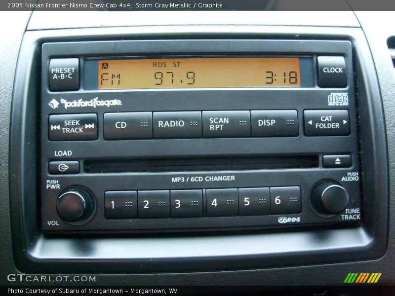 Storm Gray Metallic / Graphite 2005 Nissan Frontier Nismo Crew Cab 4x4