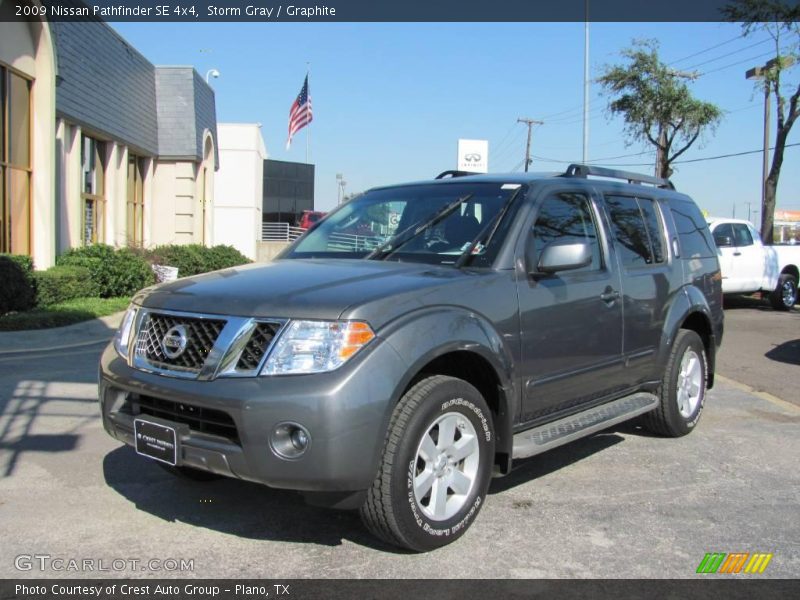 Storm Gray / Graphite 2009 Nissan Pathfinder SE 4x4