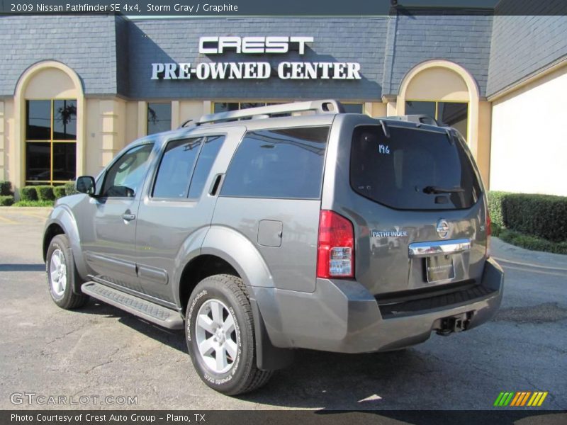 Storm Gray / Graphite 2009 Nissan Pathfinder SE 4x4