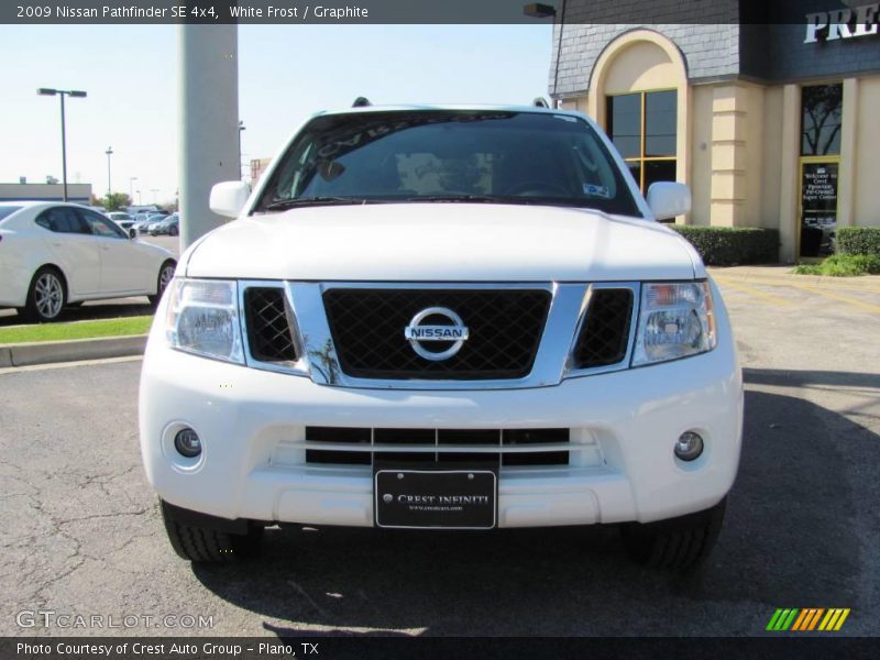 White Frost / Graphite 2009 Nissan Pathfinder SE 4x4