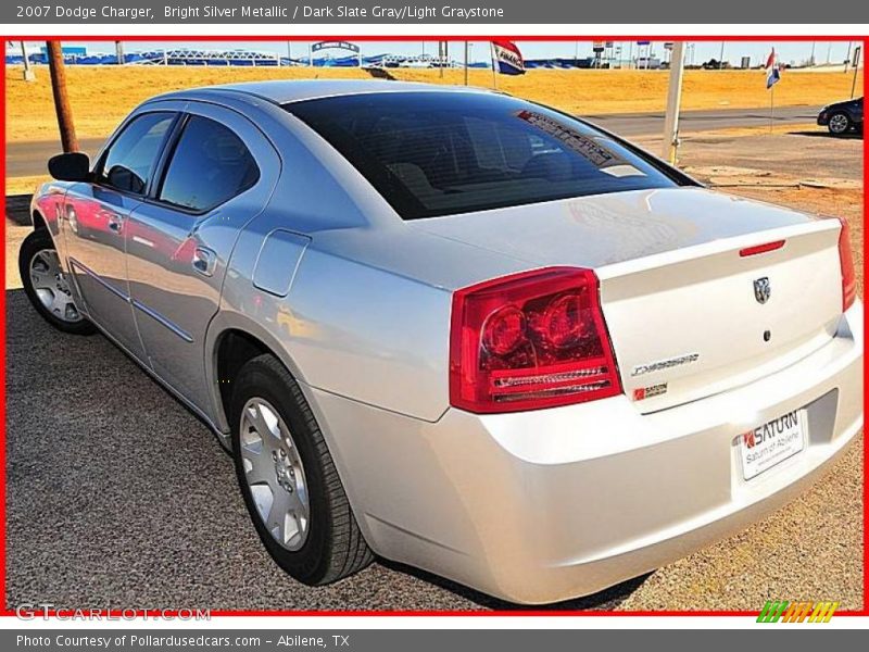 Bright Silver Metallic / Dark Slate Gray/Light Graystone 2007 Dodge Charger