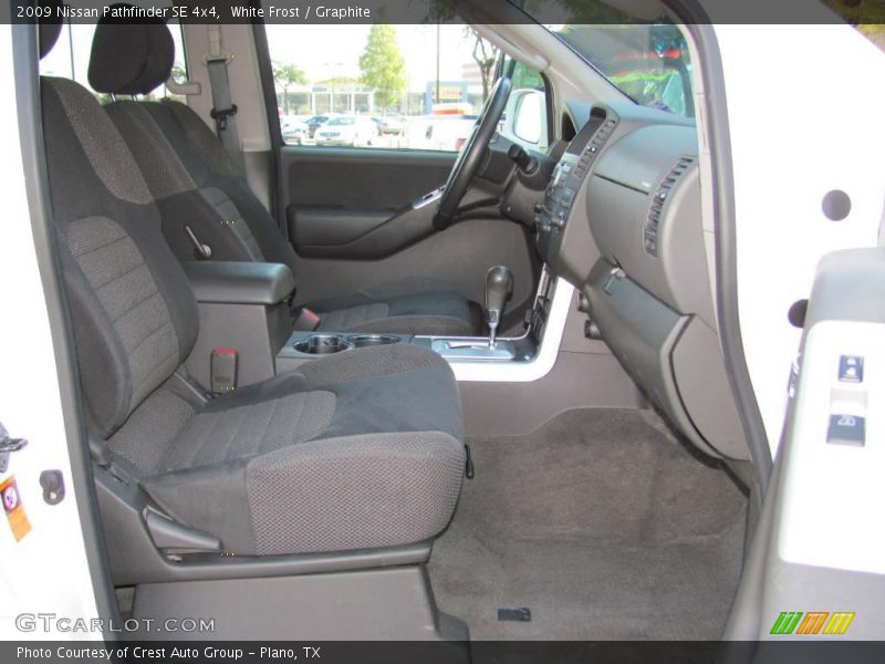 White Frost / Graphite 2009 Nissan Pathfinder SE 4x4