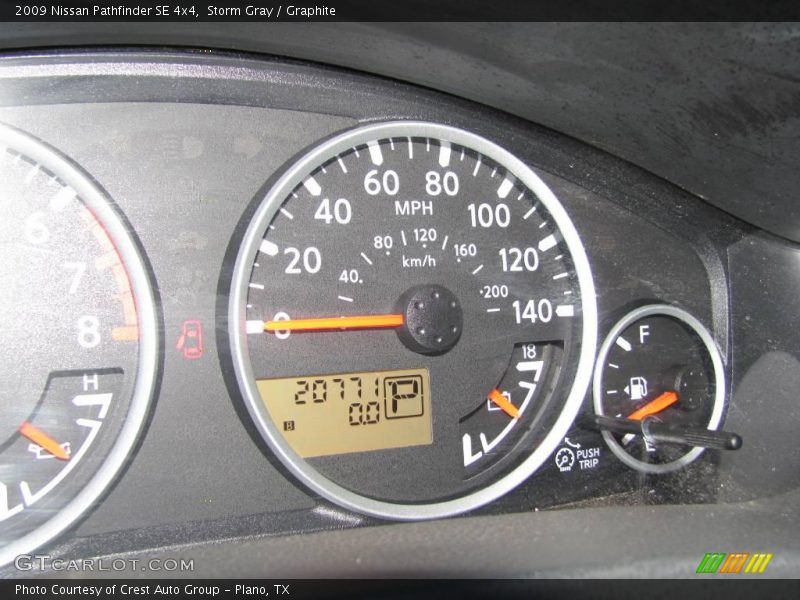 Storm Gray / Graphite 2009 Nissan Pathfinder SE 4x4
