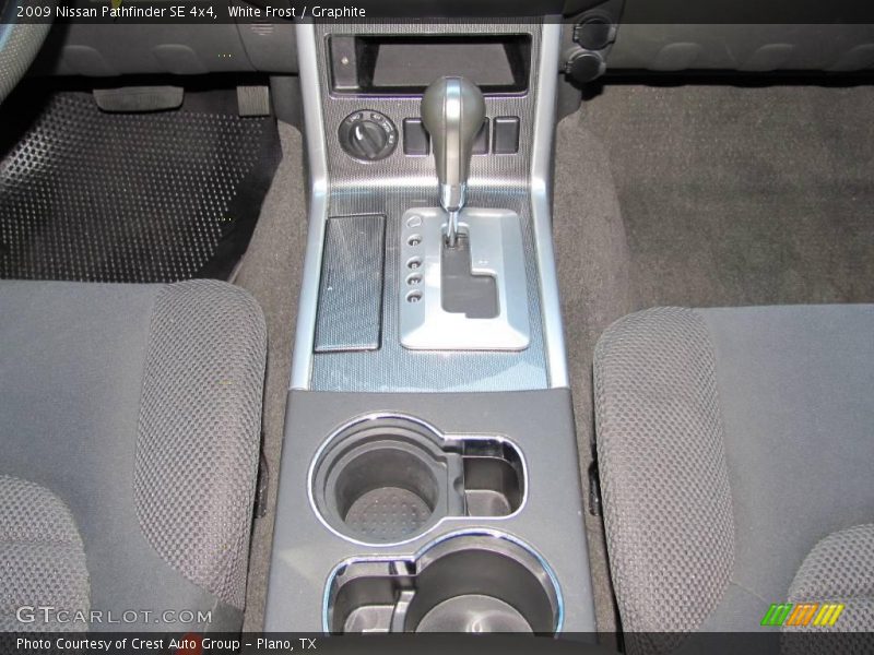 White Frost / Graphite 2009 Nissan Pathfinder SE 4x4