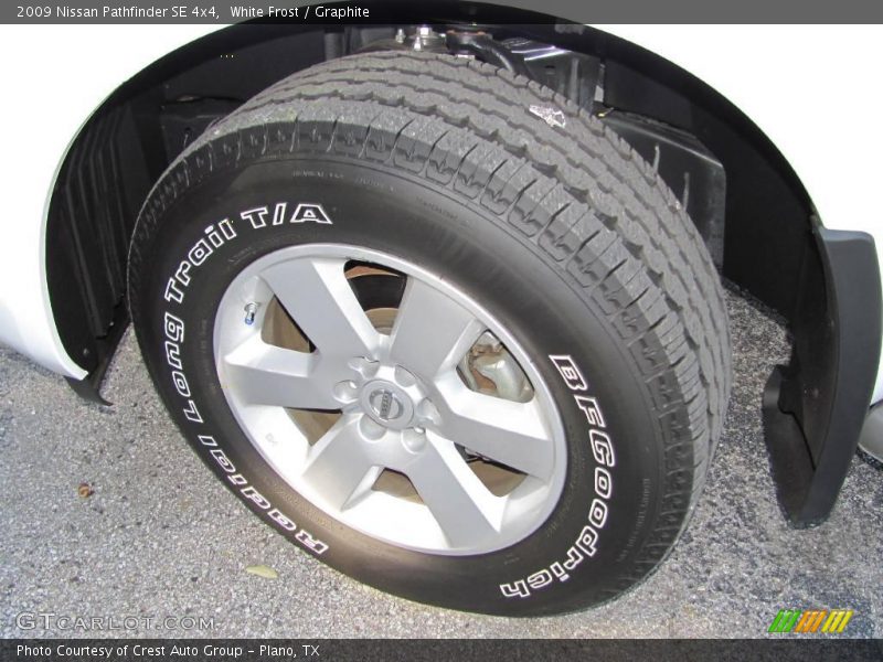 White Frost / Graphite 2009 Nissan Pathfinder SE 4x4