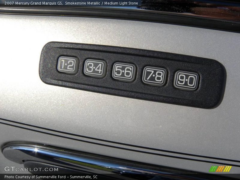 Smokestone Metallic / Medium Light Stone 2007 Mercury Grand Marquis GS