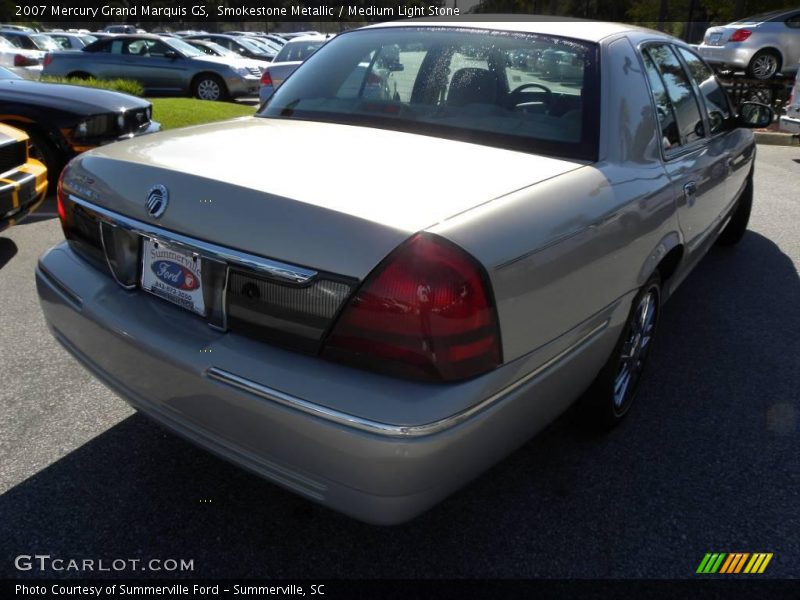 Smokestone Metallic / Medium Light Stone 2007 Mercury Grand Marquis GS