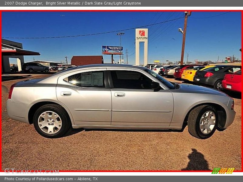 Bright Silver Metallic / Dark Slate Gray/Light Graystone 2007 Dodge Charger