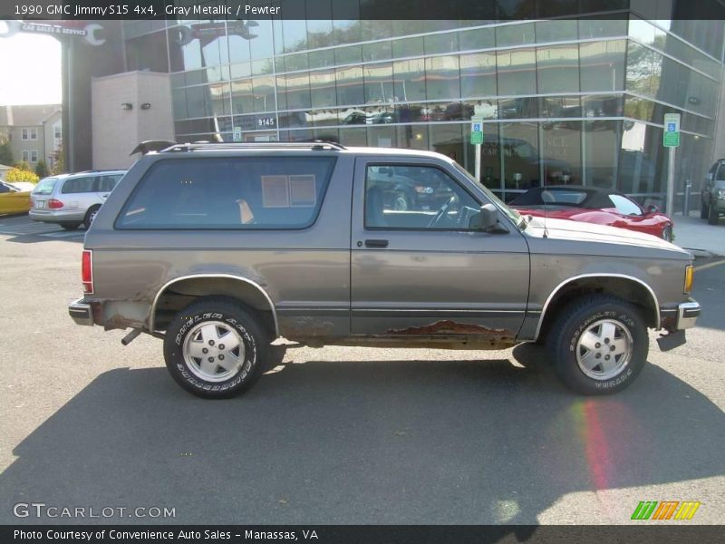 Gray Metallic / Pewter 1990 GMC Jimmy S15 4x4