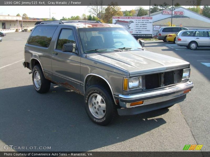 Gray Metallic / Pewter 1990 GMC Jimmy S15 4x4