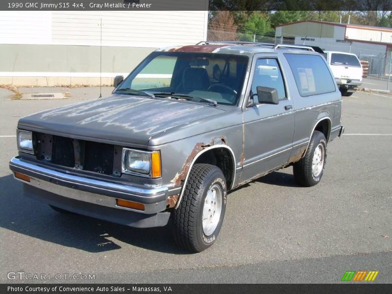 Gray Metallic / Pewter 1990 GMC Jimmy S15 4x4