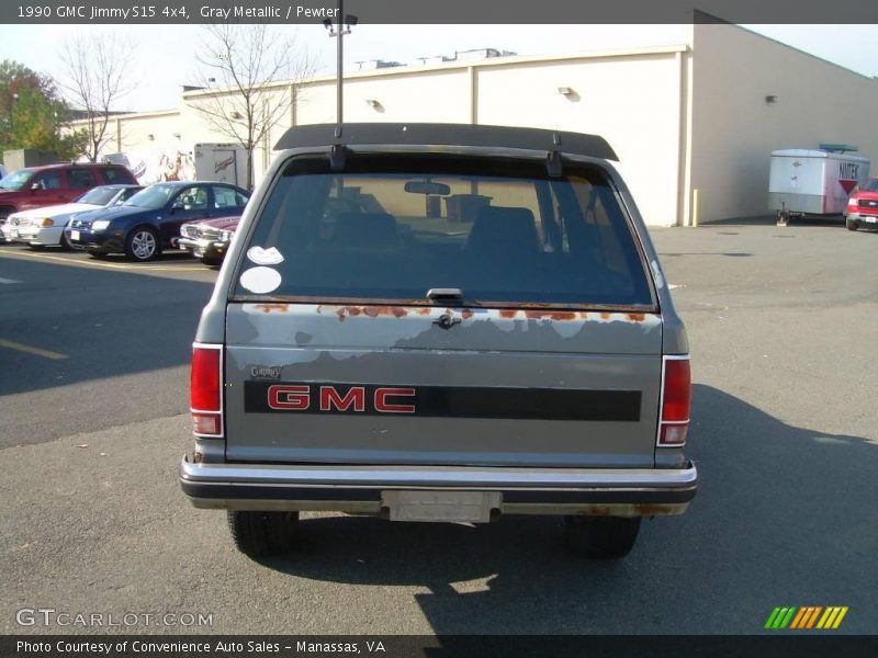 Gray Metallic / Pewter 1990 GMC Jimmy S15 4x4