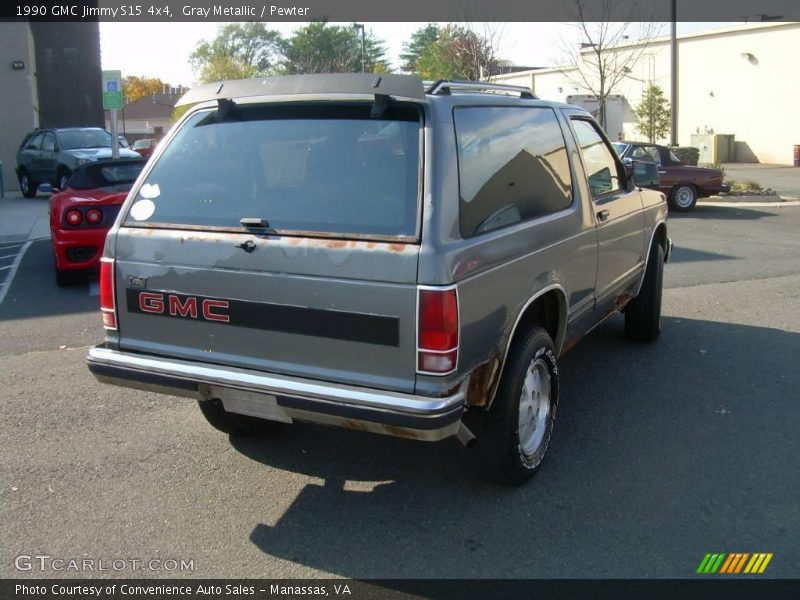 Gray Metallic / Pewter 1990 GMC Jimmy S15 4x4