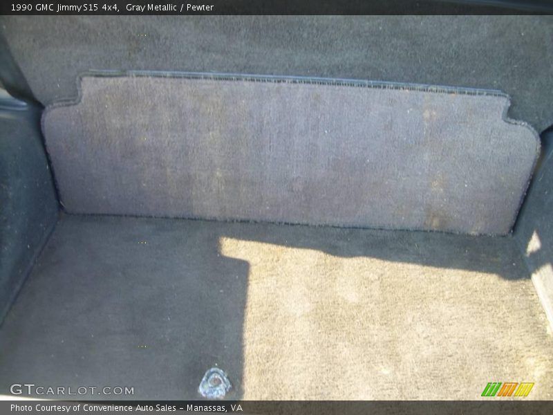 Gray Metallic / Pewter 1990 GMC Jimmy S15 4x4