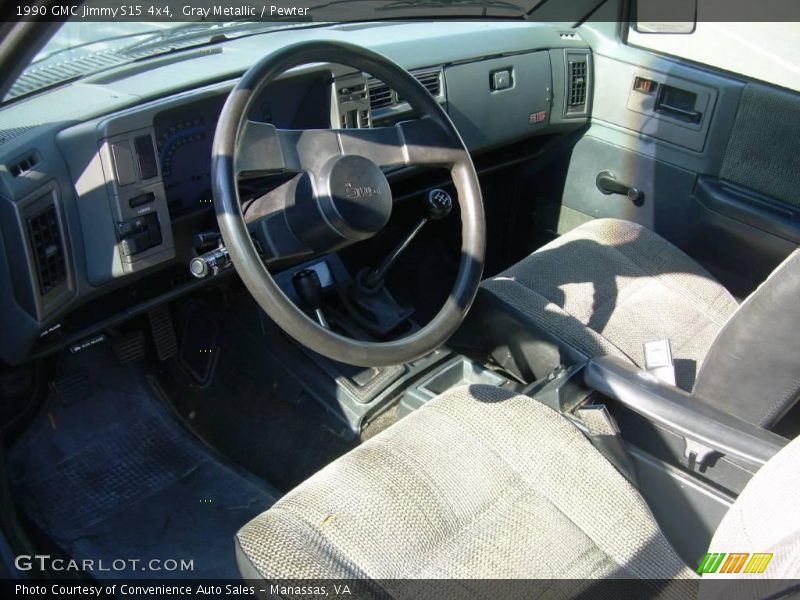 Gray Metallic / Pewter 1990 GMC Jimmy S15 4x4