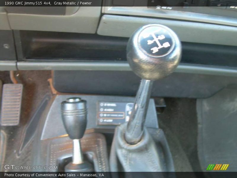 Gray Metallic / Pewter 1990 GMC Jimmy S15 4x4