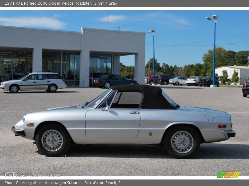  1971 2000 Spider Veloce Roadster Silver