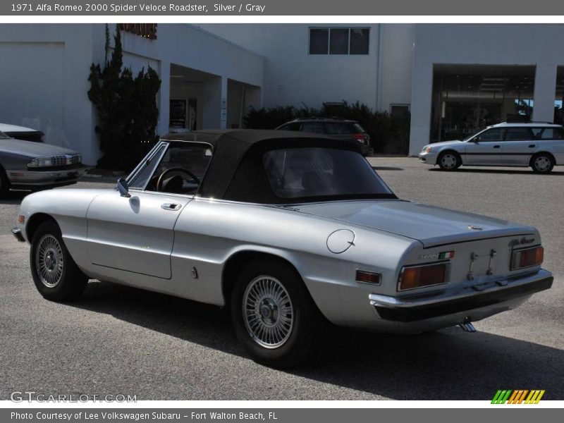  1971 2000 Spider Veloce Roadster Silver
