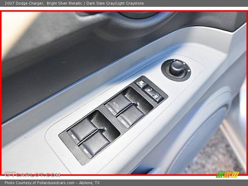 Bright Silver Metallic / Dark Slate Gray/Light Graystone 2007 Dodge Charger