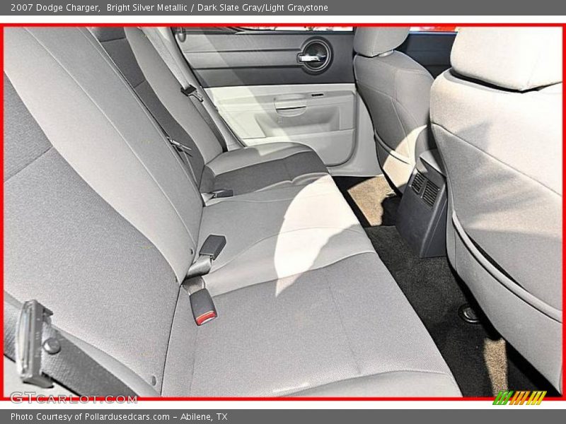 Bright Silver Metallic / Dark Slate Gray/Light Graystone 2007 Dodge Charger