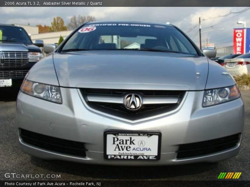 Alabaster Silver Metallic / Quartz 2006 Acura TL 3.2