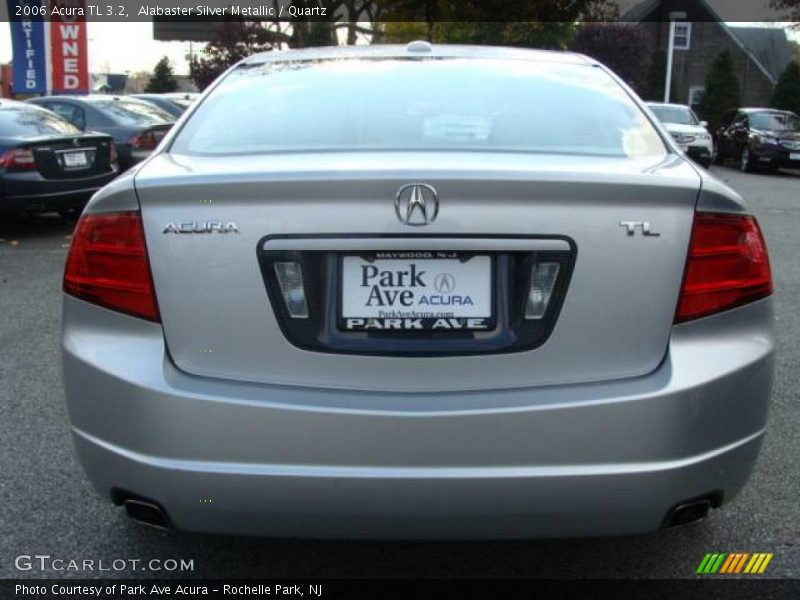 Alabaster Silver Metallic / Quartz 2006 Acura TL 3.2