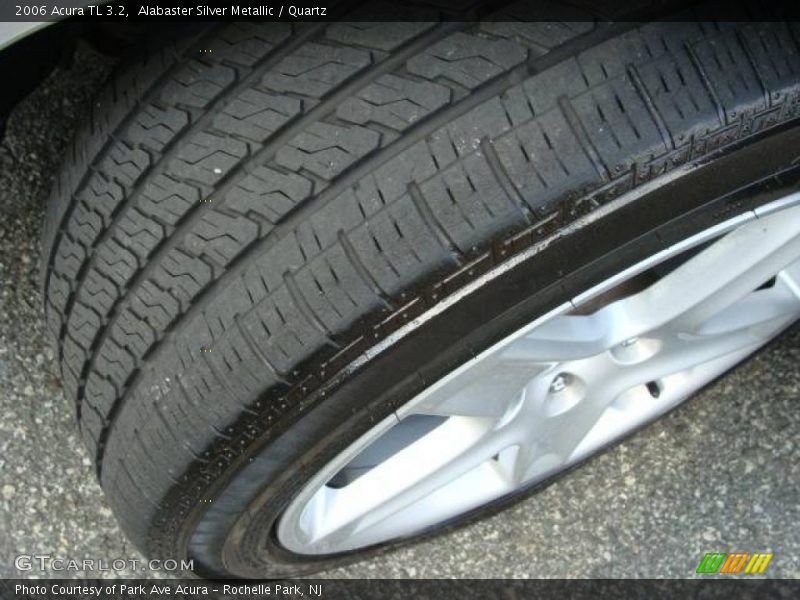 Alabaster Silver Metallic / Quartz 2006 Acura TL 3.2