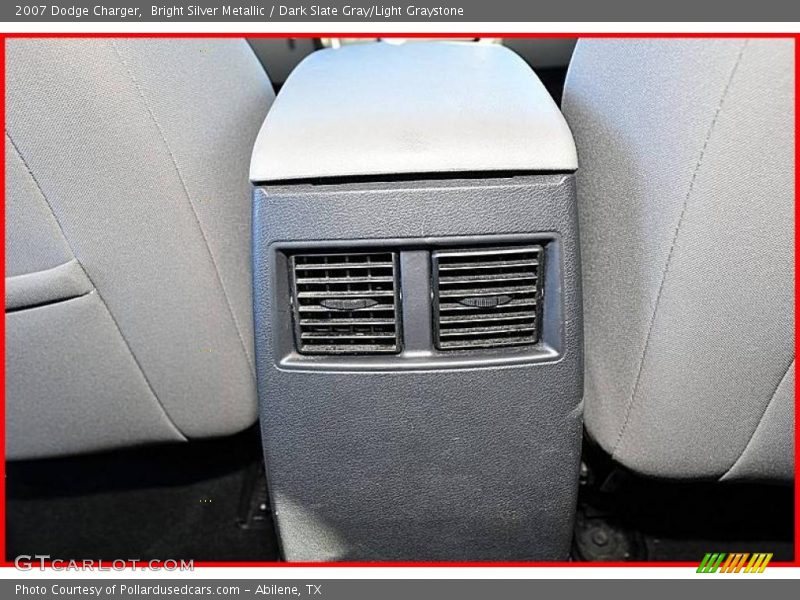 Bright Silver Metallic / Dark Slate Gray/Light Graystone 2007 Dodge Charger