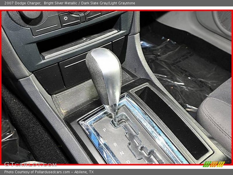 Bright Silver Metallic / Dark Slate Gray/Light Graystone 2007 Dodge Charger