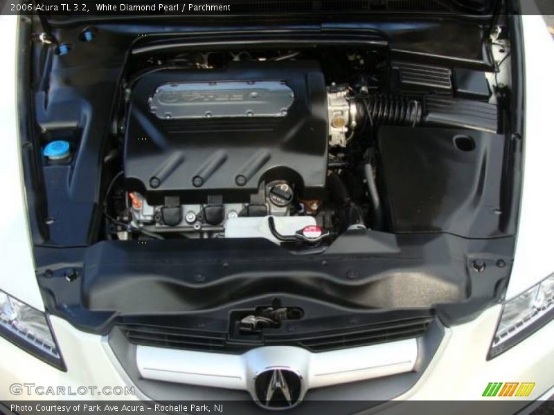 White Diamond Pearl / Parchment 2006 Acura TL 3.2
