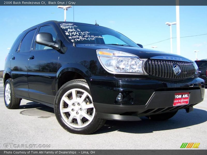 Black Onyx / Gray 2006 Buick Rendezvous CX