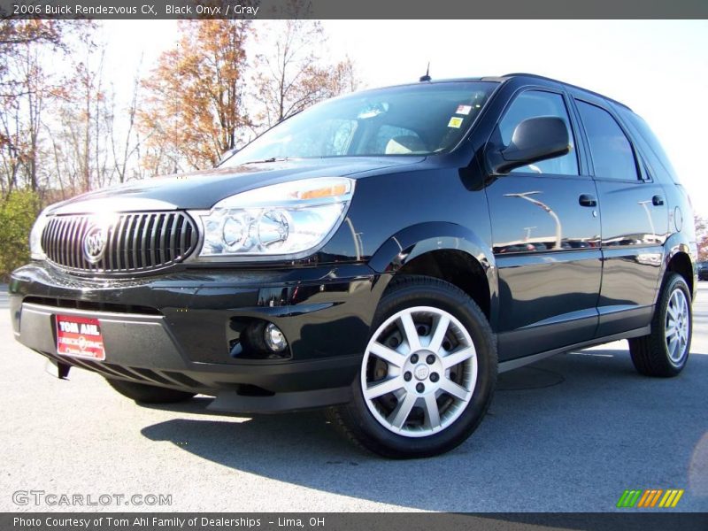 Black Onyx / Gray 2006 Buick Rendezvous CX