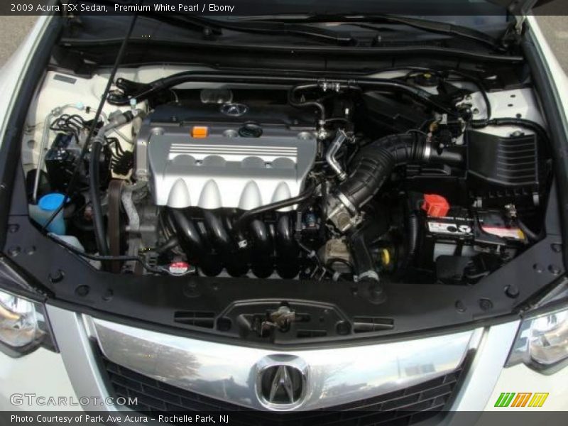 Premium White Pearl / Ebony 2009 Acura TSX Sedan