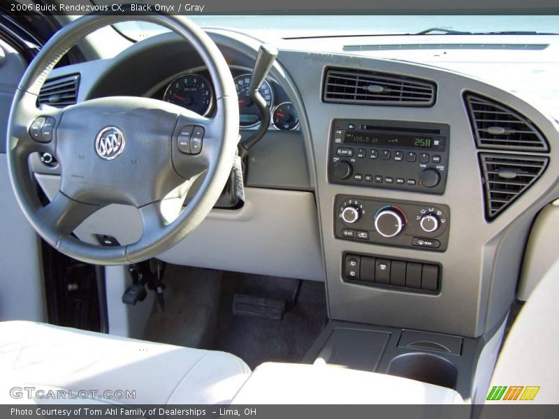 Black Onyx / Gray 2006 Buick Rendezvous CX