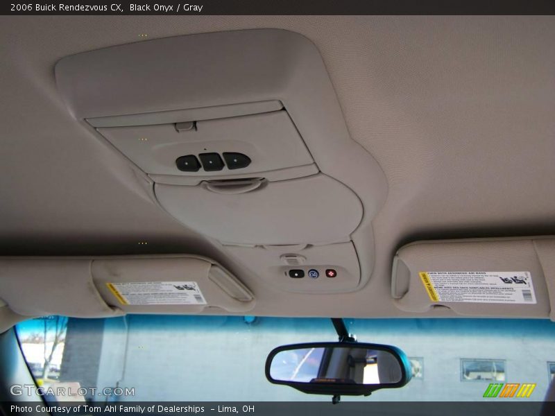 Black Onyx / Gray 2006 Buick Rendezvous CX