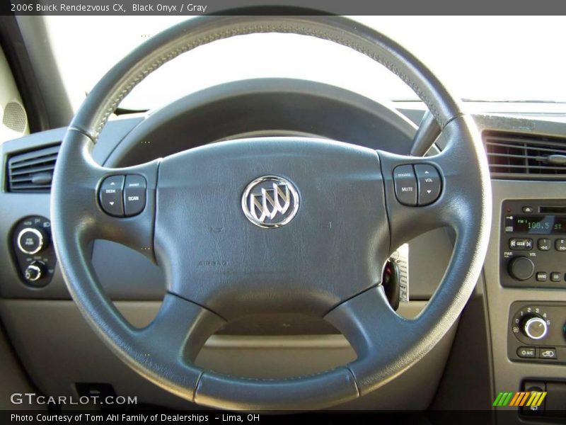 Black Onyx / Gray 2006 Buick Rendezvous CX
