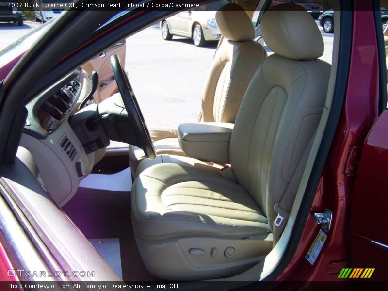 Crimson Pearl Tintcoat / Cocoa/Cashmere 2007 Buick Lucerne CXL