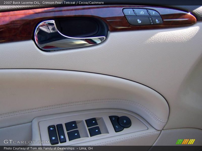 Crimson Pearl Tintcoat / Cocoa/Cashmere 2007 Buick Lucerne CXL