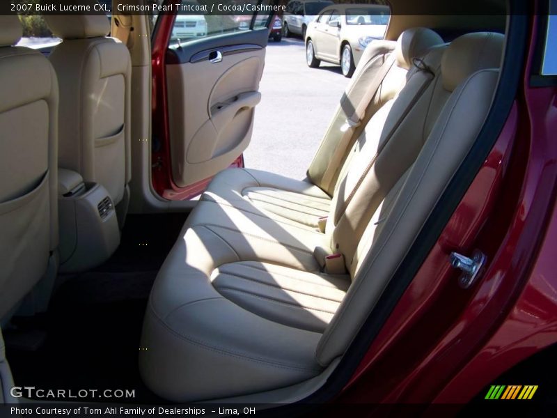 Crimson Pearl Tintcoat / Cocoa/Cashmere 2007 Buick Lucerne CXL