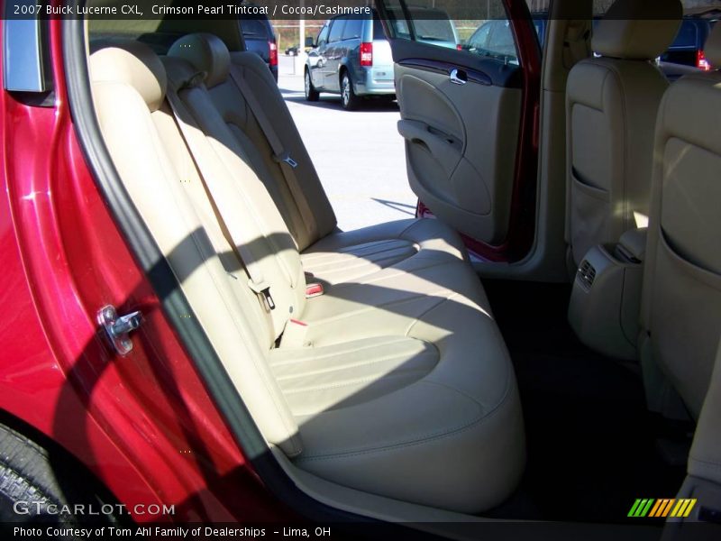 Crimson Pearl Tintcoat / Cocoa/Cashmere 2007 Buick Lucerne CXL